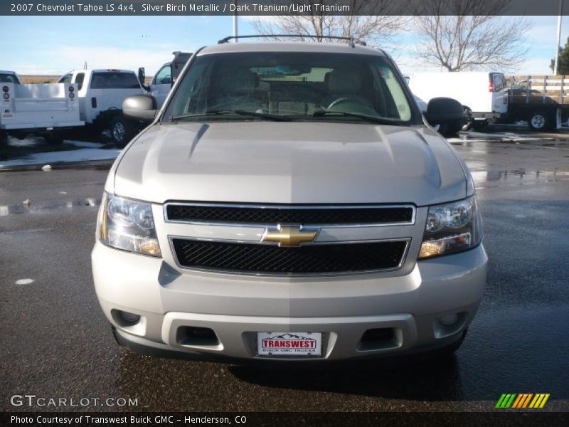 Silver Birch Metallic / Dark Titanium/Light Titanium 2007 Chevrolet Tahoe LS 4x4