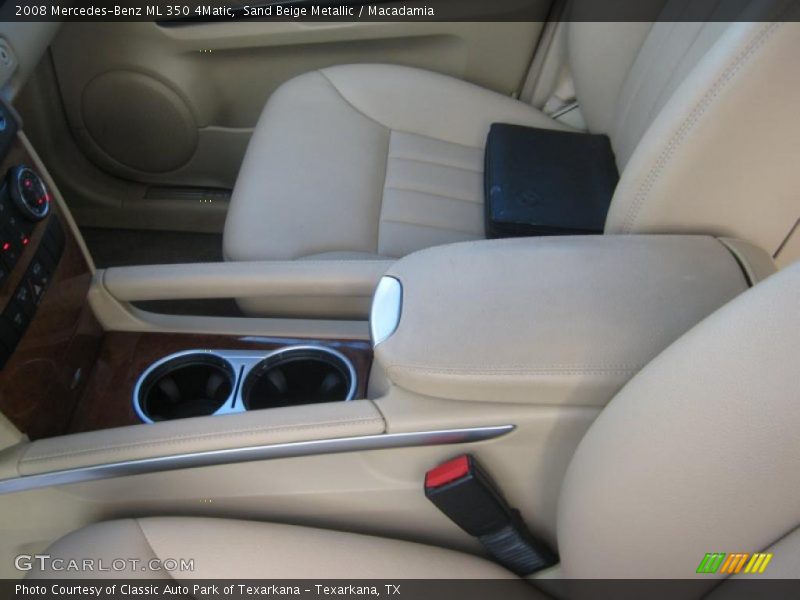 Sand Beige Metallic / Macadamia 2008 Mercedes-Benz ML 350 4Matic