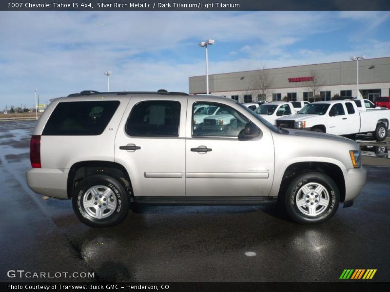 Silver Birch Metallic / Dark Titanium/Light Titanium 2007 Chevrolet Tahoe LS 4x4