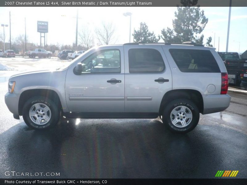 Silver Birch Metallic / Dark Titanium/Light Titanium 2007 Chevrolet Tahoe LS 4x4