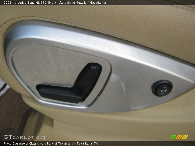 Sand Beige Metallic / Macadamia 2008 Mercedes-Benz ML 350 4Matic