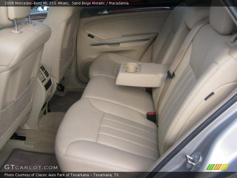 Sand Beige Metallic / Macadamia 2008 Mercedes-Benz ML 350 4Matic