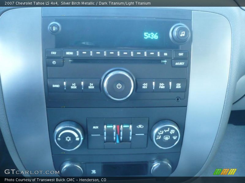 Silver Birch Metallic / Dark Titanium/Light Titanium 2007 Chevrolet Tahoe LS 4x4