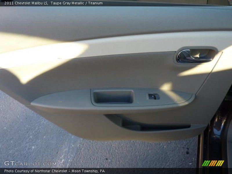 Taupe Gray Metallic / Titanium 2011 Chevrolet Malibu LS