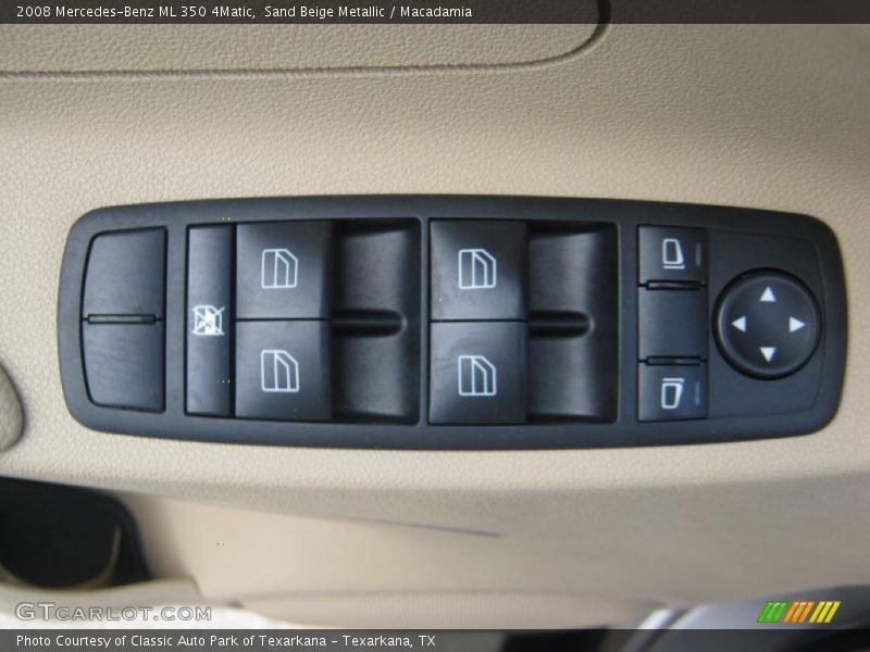 Sand Beige Metallic / Macadamia 2008 Mercedes-Benz ML 350 4Matic