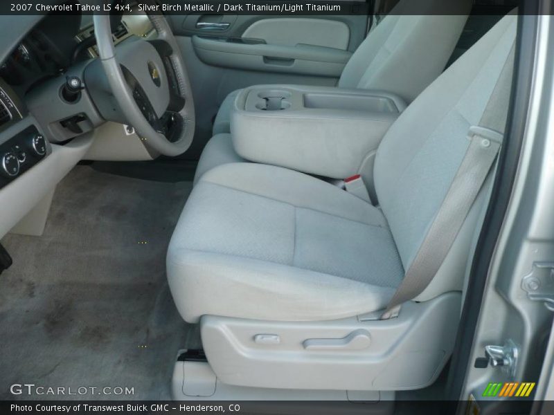 Silver Birch Metallic / Dark Titanium/Light Titanium 2007 Chevrolet Tahoe LS 4x4