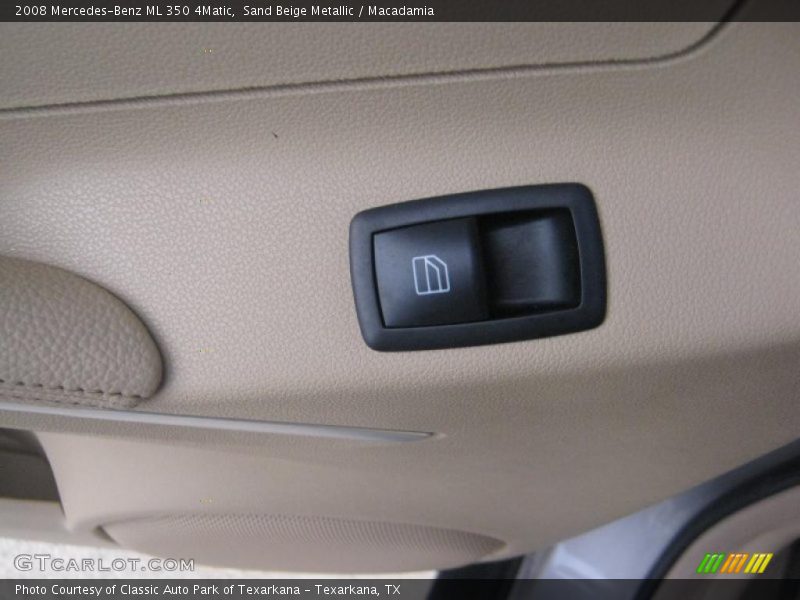 Sand Beige Metallic / Macadamia 2008 Mercedes-Benz ML 350 4Matic