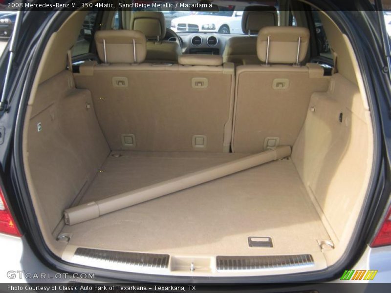 Sand Beige Metallic / Macadamia 2008 Mercedes-Benz ML 350 4Matic