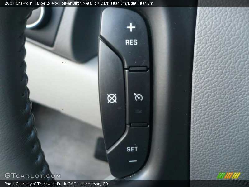 Silver Birch Metallic / Dark Titanium/Light Titanium 2007 Chevrolet Tahoe LS 4x4