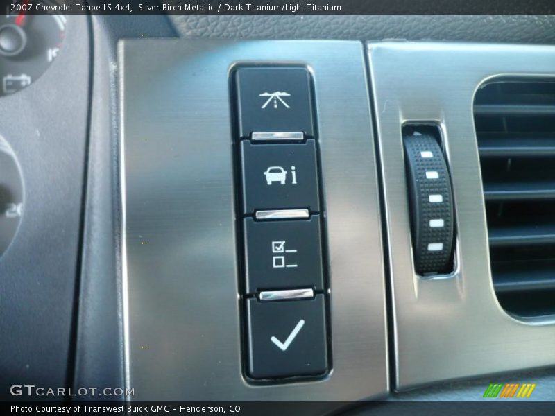 Silver Birch Metallic / Dark Titanium/Light Titanium 2007 Chevrolet Tahoe LS 4x4