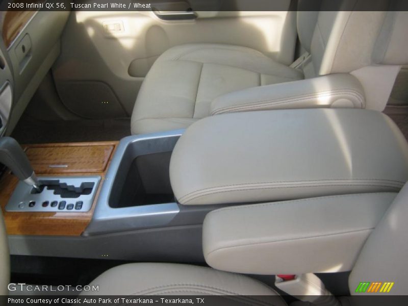Tuscan Pearl White / Wheat 2008 Infiniti QX 56