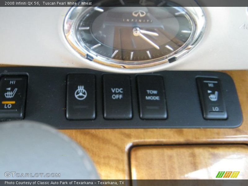 Tuscan Pearl White / Wheat 2008 Infiniti QX 56