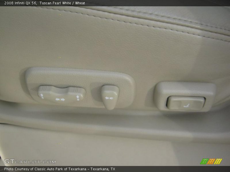 Tuscan Pearl White / Wheat 2008 Infiniti QX 56