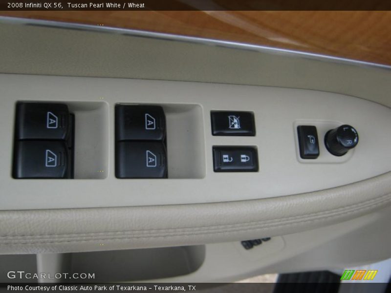 Tuscan Pearl White / Wheat 2008 Infiniti QX 56