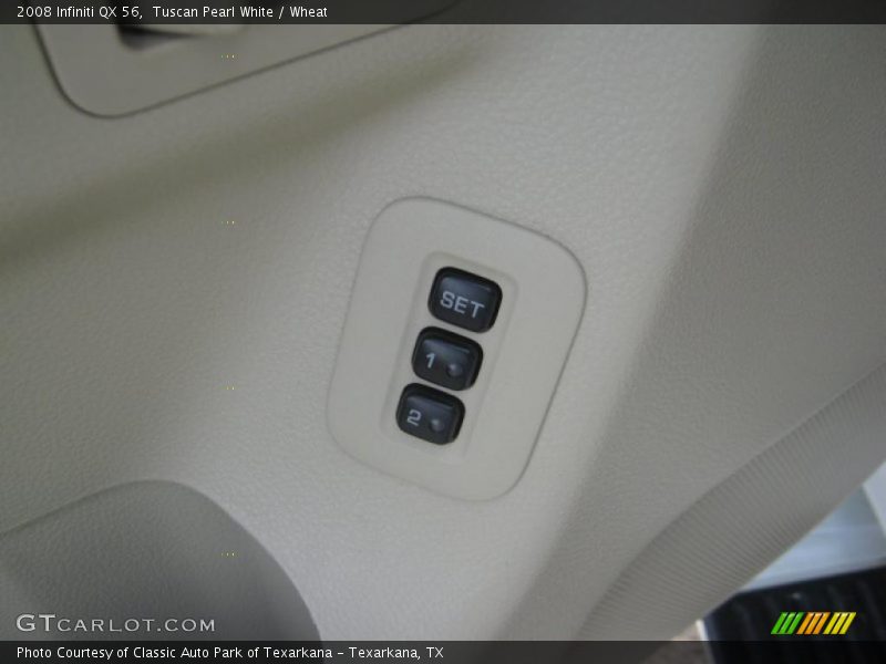 Tuscan Pearl White / Wheat 2008 Infiniti QX 56