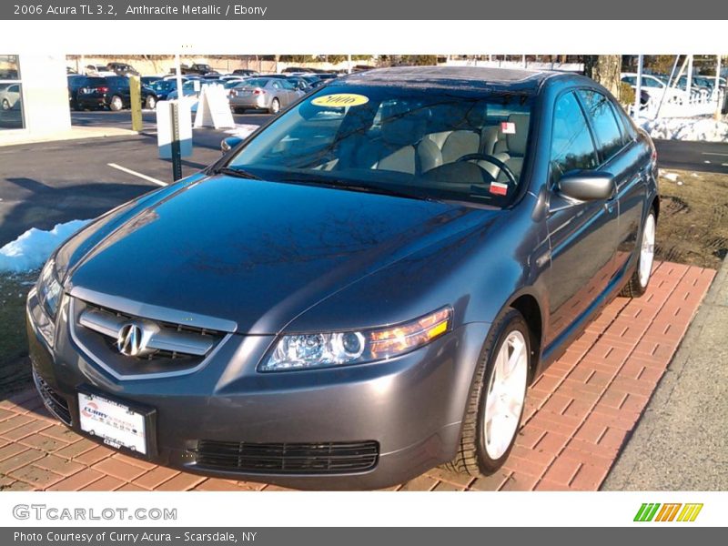 Anthracite Metallic / Ebony 2006 Acura TL 3.2