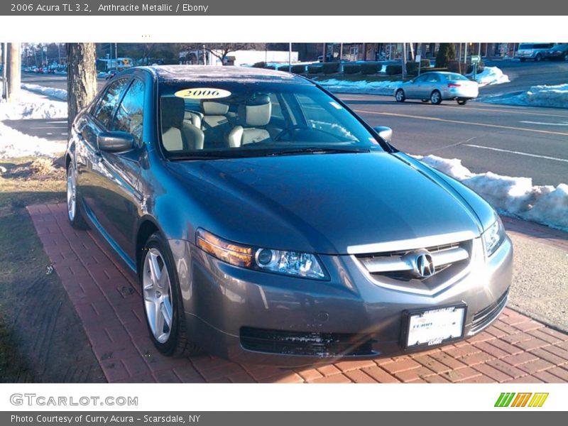 Anthracite Metallic / Ebony 2006 Acura TL 3.2