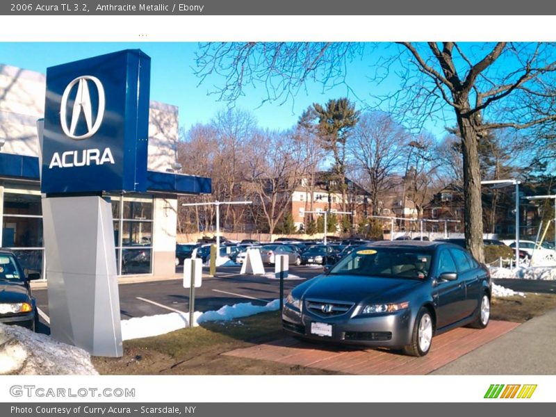 Anthracite Metallic / Ebony 2006 Acura TL 3.2