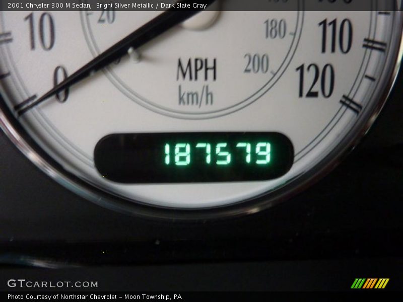 Bright Silver Metallic / Dark Slate Gray 2001 Chrysler 300 M Sedan