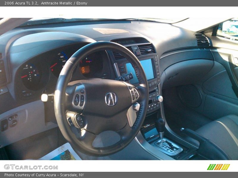 Anthracite Metallic / Ebony 2006 Acura TL 3.2
