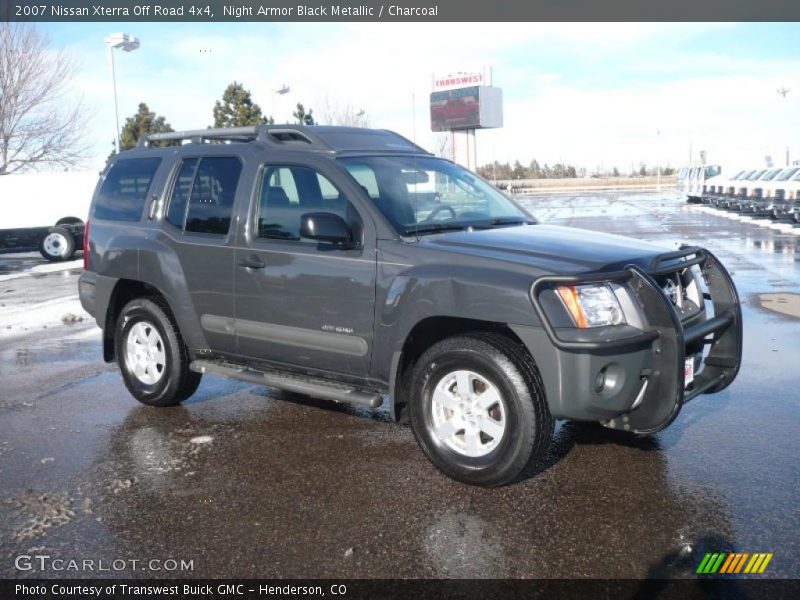 Night Armor Black Metallic / Charcoal 2007 Nissan Xterra Off Road 4x4