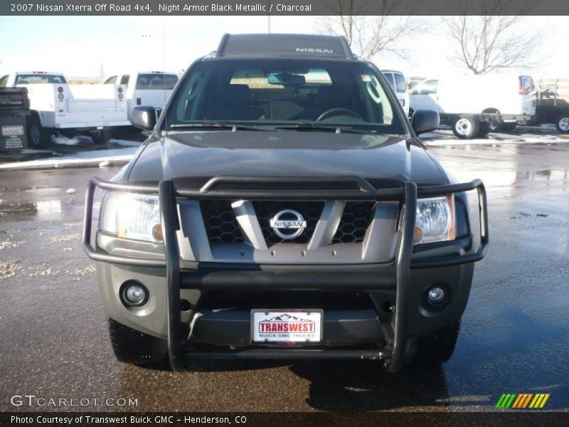 Night Armor Black Metallic / Charcoal 2007 Nissan Xterra Off Road 4x4