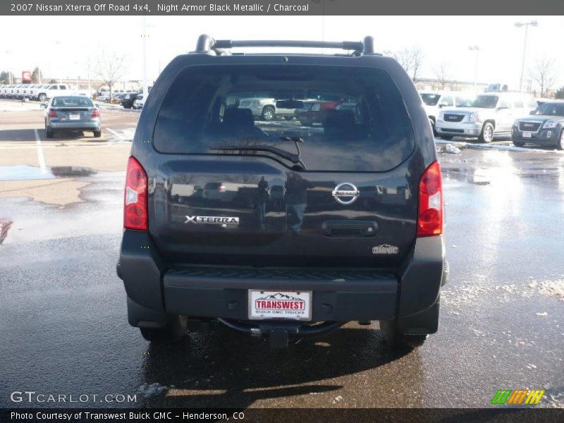 Night Armor Black Metallic / Charcoal 2007 Nissan Xterra Off Road 4x4
