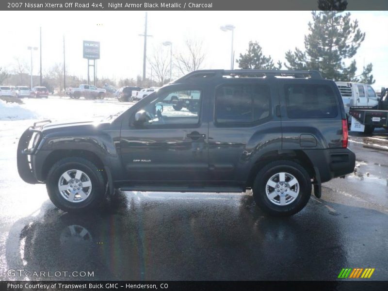 Night Armor Black Metallic / Charcoal 2007 Nissan Xterra Off Road 4x4