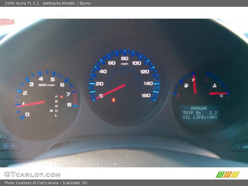 Anthracite Metallic / Ebony 2006 Acura TL 3.2
