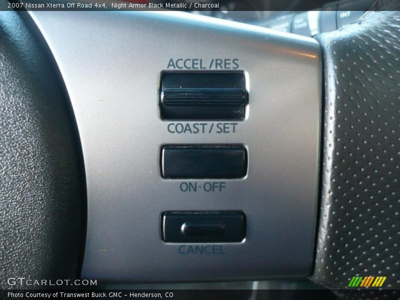 Night Armor Black Metallic / Charcoal 2007 Nissan Xterra Off Road 4x4