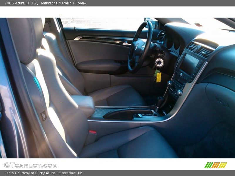 Anthracite Metallic / Ebony 2006 Acura TL 3.2
