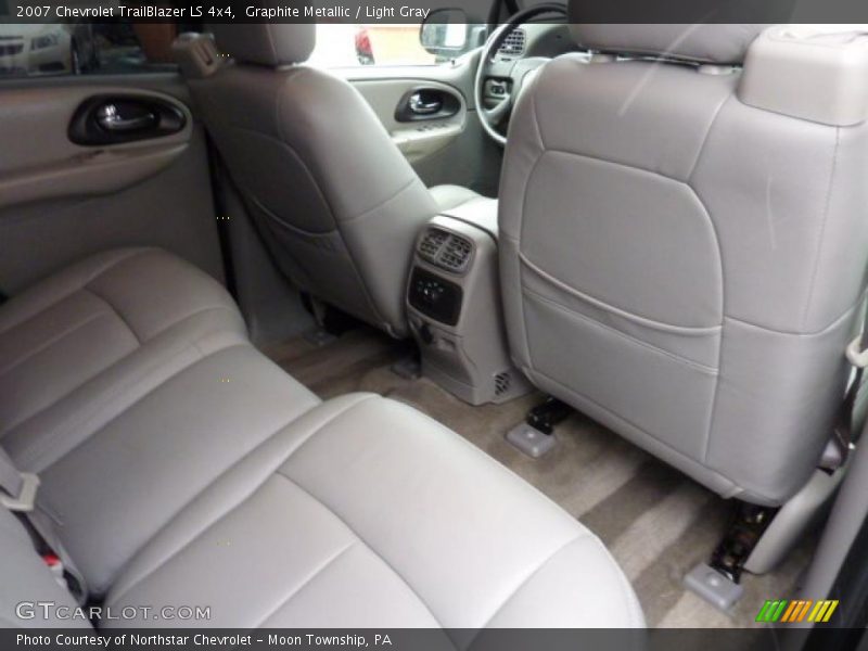 Graphite Metallic / Light Gray 2007 Chevrolet TrailBlazer LS 4x4