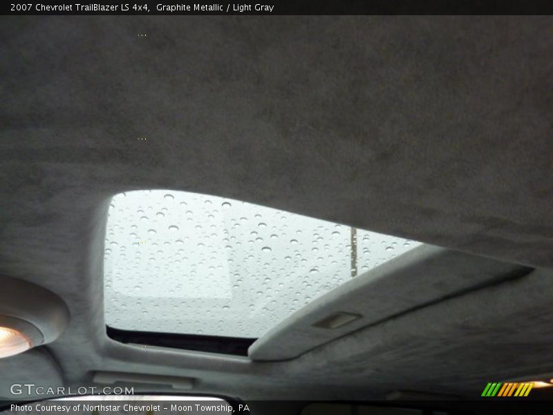 Graphite Metallic / Light Gray 2007 Chevrolet TrailBlazer LS 4x4