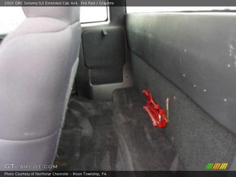 Fire Red / Graphite 2003 GMC Sonoma SLS Extended Cab 4x4