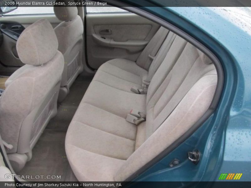 Spruce Green / Beige 2006 Hyundai Elantra GLS Sedan