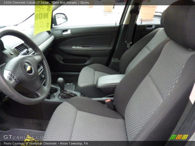 Gold Mist Metallic / Ebony 2009 Chevrolet Cobalt LT Sedan