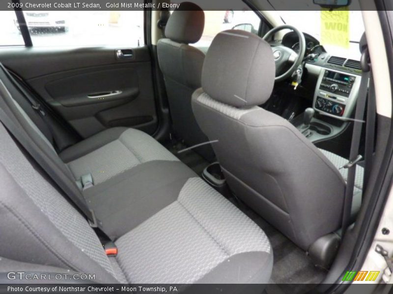 Gold Mist Metallic / Ebony 2009 Chevrolet Cobalt LT Sedan