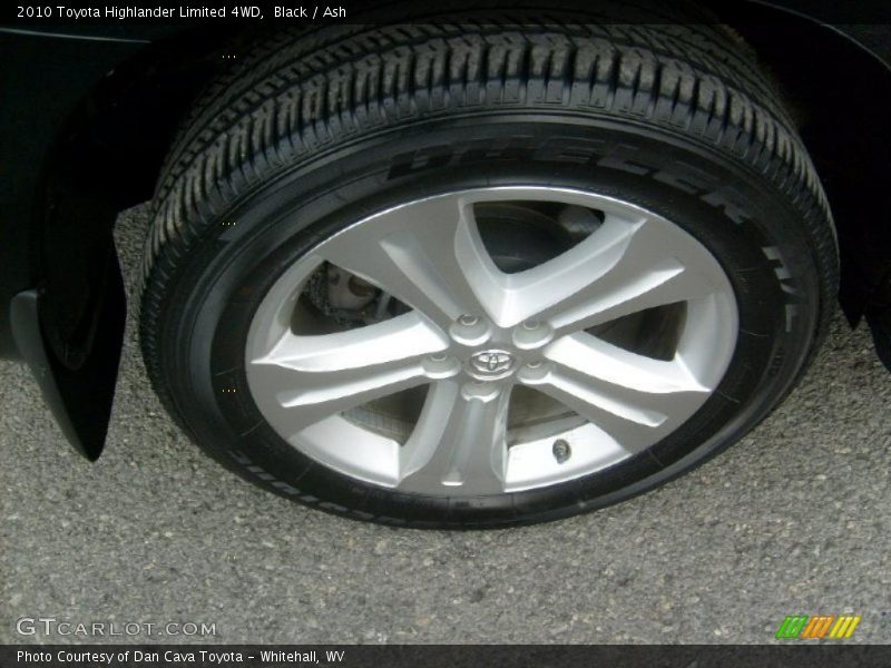 Black / Ash 2010 Toyota Highlander Limited 4WD