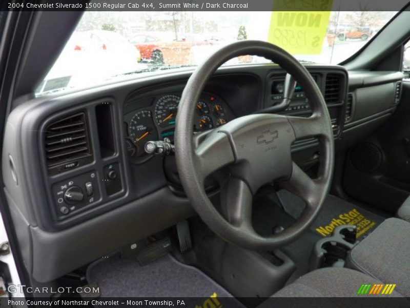  2004 Silverado 1500 Regular Cab 4x4 Dark Charcoal Interior