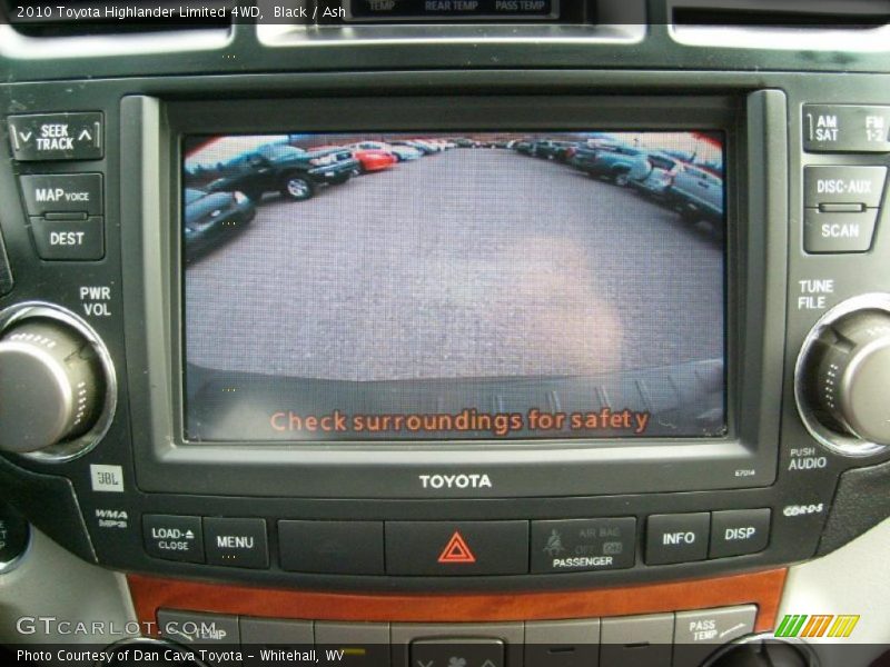 Black / Ash 2010 Toyota Highlander Limited 4WD