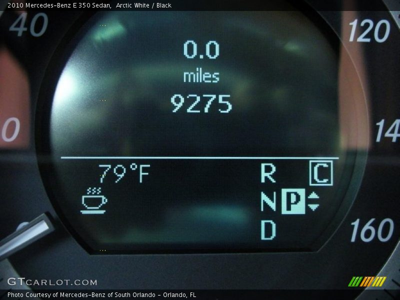 Arctic White / Black 2010 Mercedes-Benz E 350 Sedan
