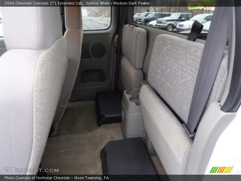 Summit White / Medium Dark Pewter 2004 Chevrolet Colorado Z71 Extended Cab