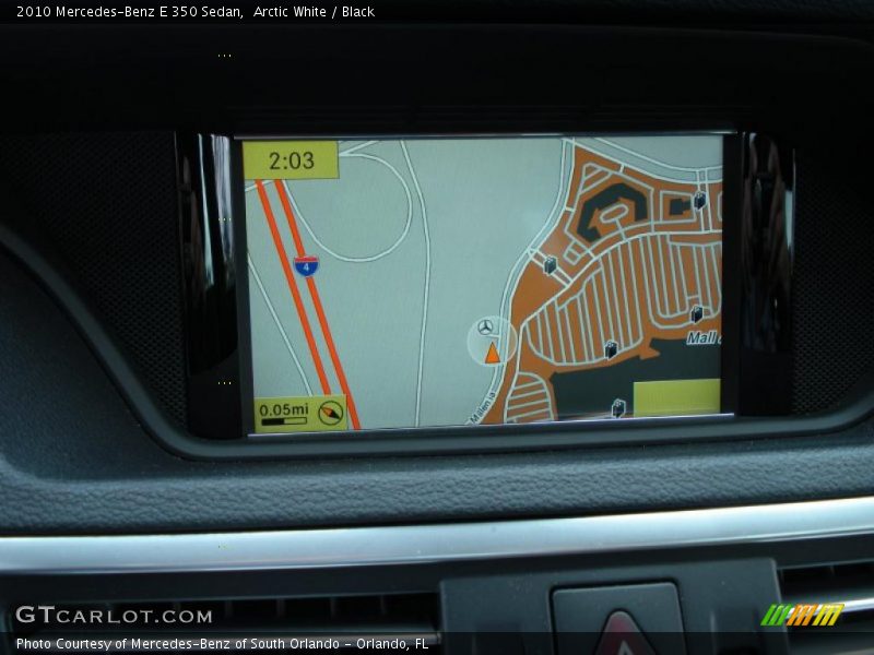 Arctic White / Black 2010 Mercedes-Benz E 350 Sedan