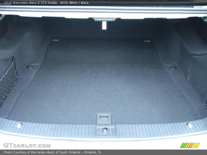 Arctic White / Black 2010 Mercedes-Benz E 350 Sedan