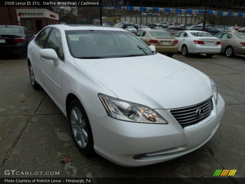 Starfire White Pearl / Cashmere 2008 Lexus ES 350