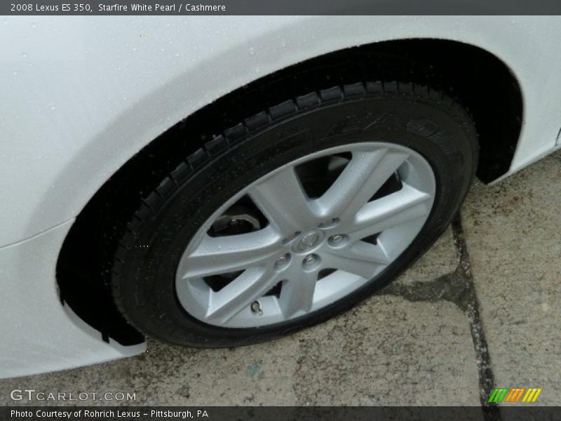 Starfire White Pearl / Cashmere 2008 Lexus ES 350