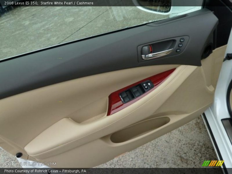 Starfire White Pearl / Cashmere 2008 Lexus ES 350
