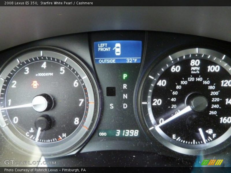 Starfire White Pearl / Cashmere 2008 Lexus ES 350