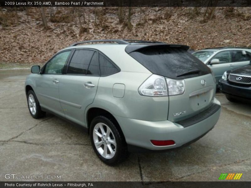 Bamboo Pearl / Parchment 2009 Lexus RX 350 AWD