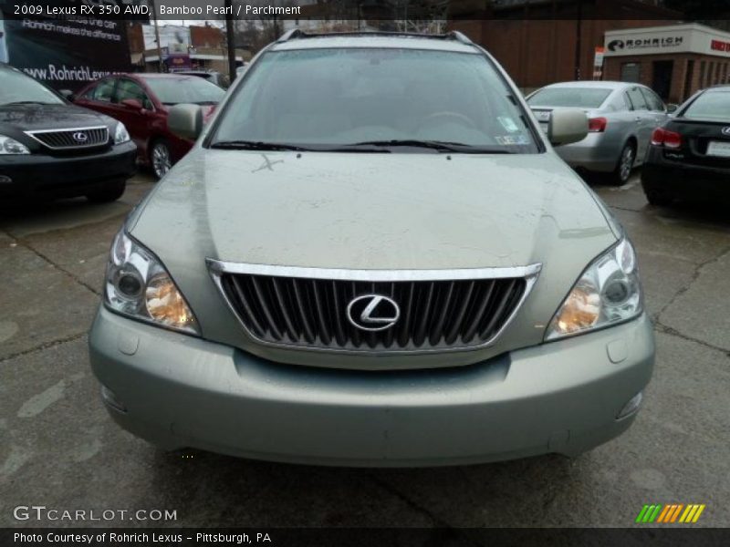 Bamboo Pearl / Parchment 2009 Lexus RX 350 AWD